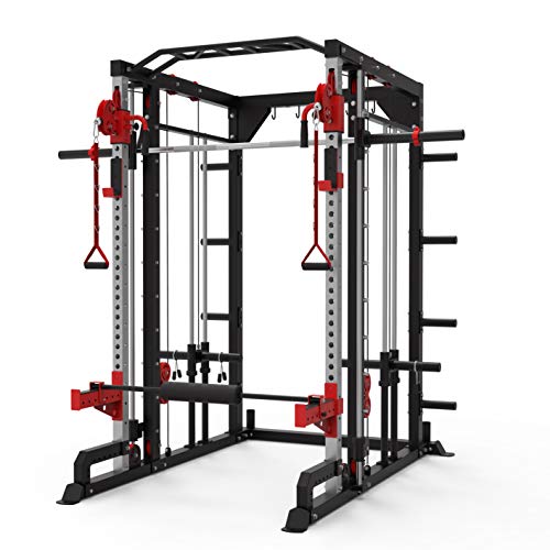AmStaff Fitness SD360 Smith Machine Functional Trainer - Power Rack - Image 3
