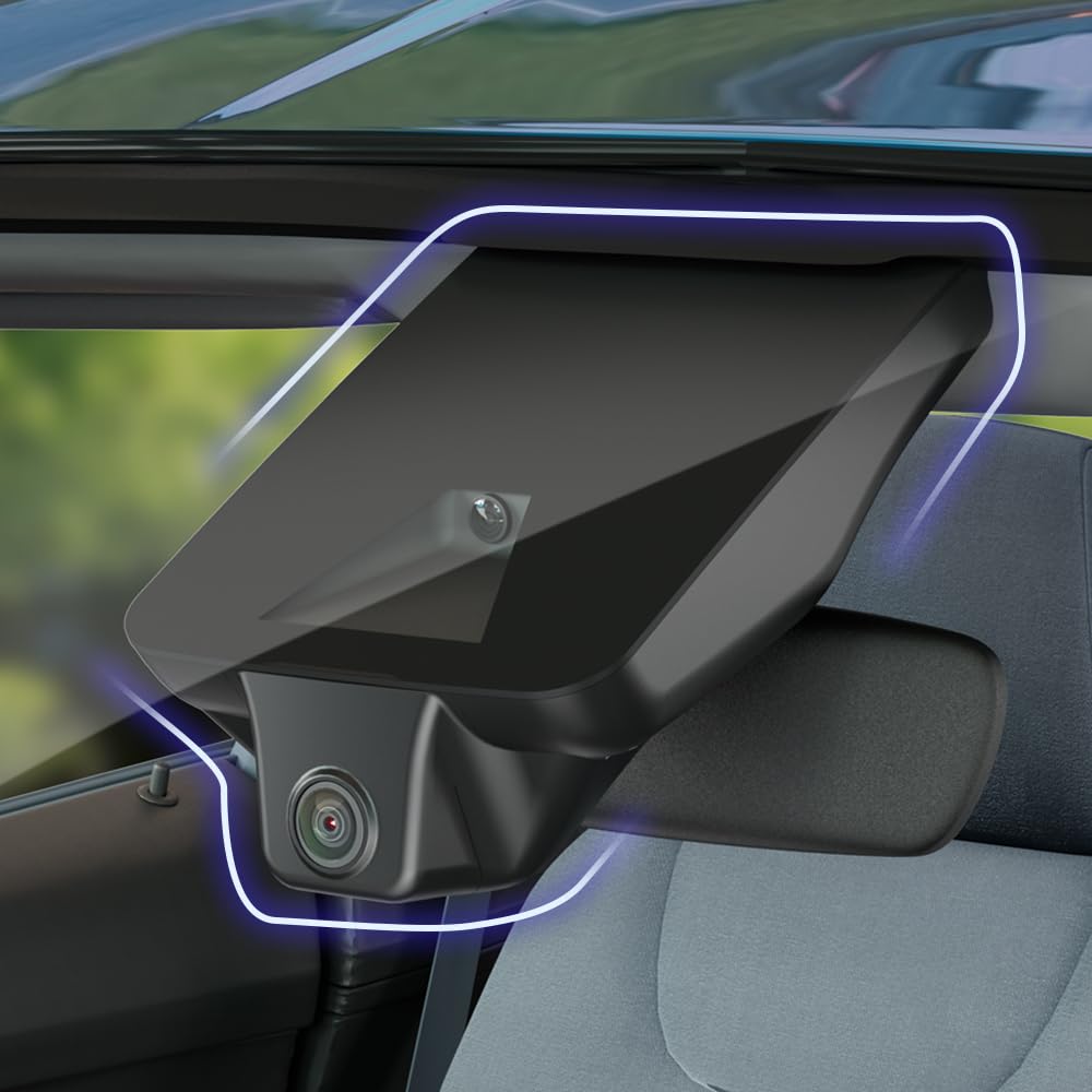 Fitcamx Dashcam 4K Compatibile con Toyota Aygo X 2018 2019 2020 2021 2022 2023 2024 2025, telecamera auto OEM UHD 2160P video WiFi, registrazione loop, G-sensor, WDR, plug & play, con scheda da 64GB
