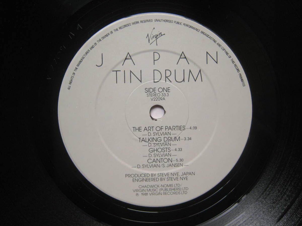 Amazon.co.jp: [初回限定][ポスター付][英国原盤]Japan - Tin
