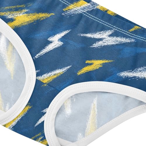 Wusikd Rough Sketchy Girls' Underwear Cotton Girls Briefs Soft Toddler Underwear 2T4