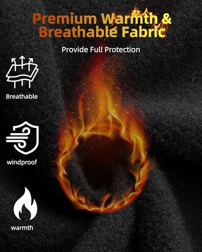 ROCKBROS Ski Mask for Kids Balaclava Windproof Winter Mask for Cold Weather Neck Gaiter for Skiing Snowboarding Outdoor4