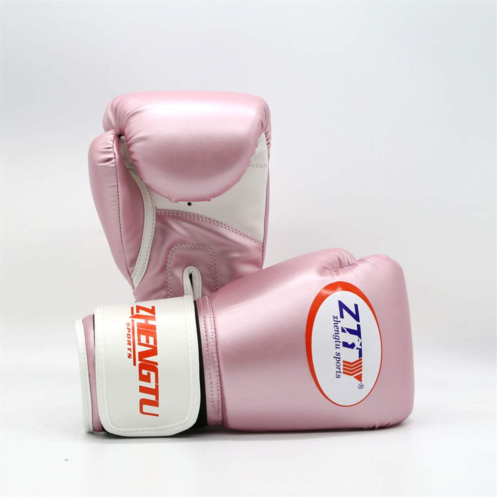 Guantoni da Boxe per Guanti in Pelle di addestramento Guanti di Perforazione del MMA Sparring Pelle Infuso Gel Formazione Muay Thai per Sparring Bende Punch Borse Fuoco Pad Punzonatura,14oz