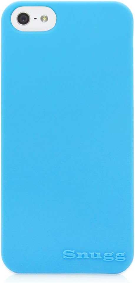Snugg iPhone 5 Case Cover Ultra Thin Skin Case (Sky Blue) - Ultra Slim Profile, Non Slip Material, Protective, Soft to the Touch for the new iPhone