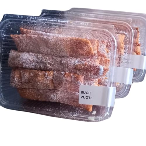 Frituras de Carnaval, Charla de Carnaval, Panadería Pastelería Panero, Galletas artesanales italianas, Tradición Piamonte, 3 paquetes x 150g