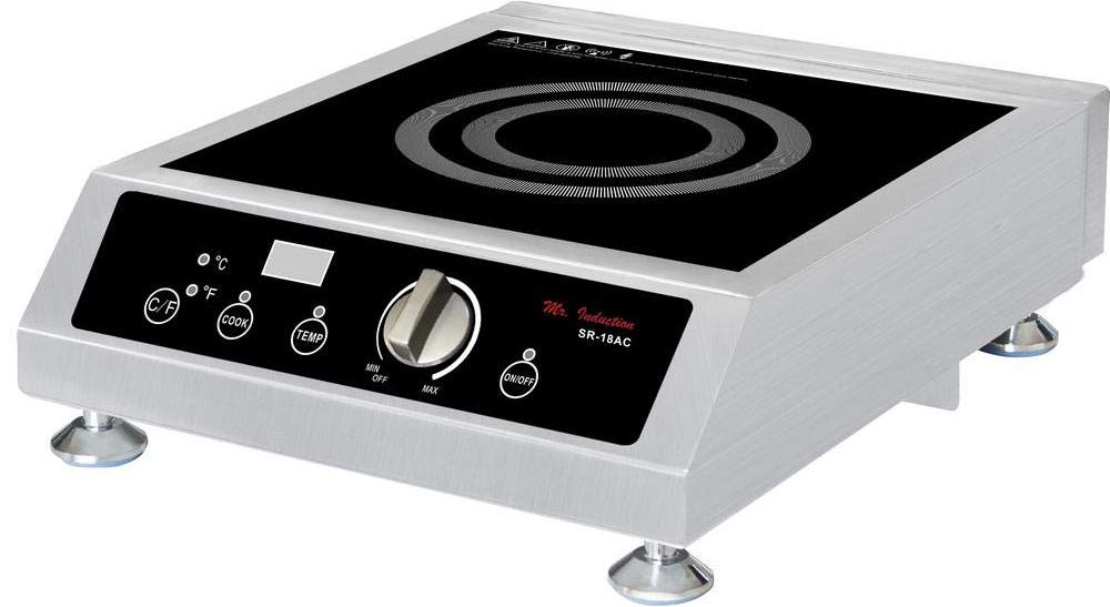 SR-18AC 1800W Commercial Counter Top Induction range