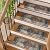 Collive Carpet Stair Treads Non Slip 15 Pack Stair Treads for Wooden Steps Indoor 8"x30" Rubber Backing Safety Mats Stairs Rugs Reusable Stair Runner for Dogs Kids Elders