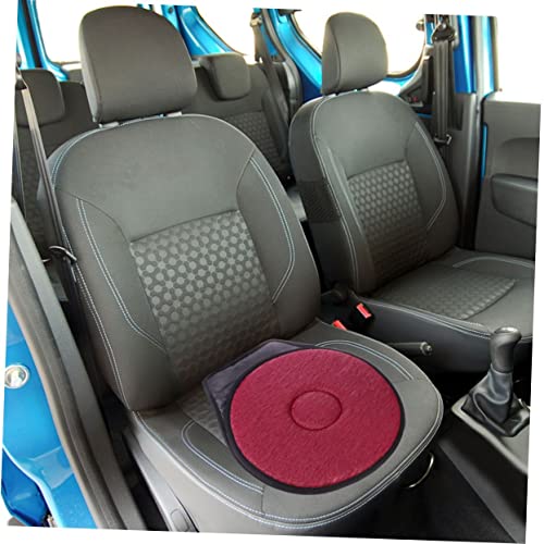 CIYODO 360 Auto Drehkissen Sitzpolster-drehkissen Stuhlkissen Drehsitz Für Auto Kühlkissen Für Autositze Stuhlpolster Autokissen Multifunktion Sandwich-Stoff Rundes Kissen Rotieren