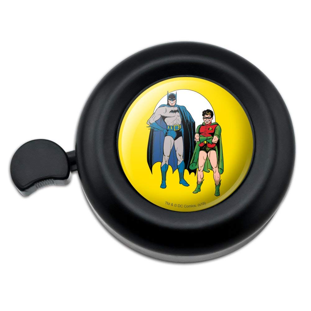 GRAPHICS & MORE Batman and Robin Bicycle Handlebar Bike Bell