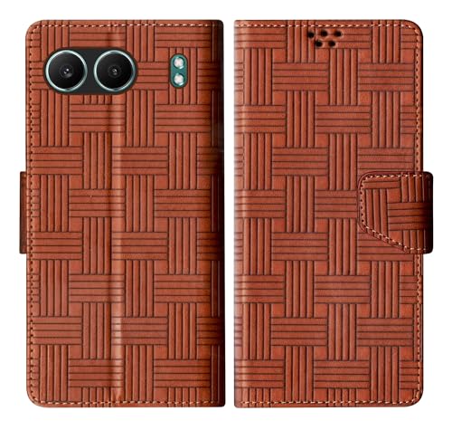 Image of SBMS Flip Cover for OnePlus Nord 4 5G Back Cover Case with Magnatic Closure | Inbuilt Stand | Card & Money Pocket (Mat Tan)