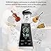 SDREAM Digital Metronome for Piano,Guitar,Violin,Rechargeable LCD Electronic Metronome with Human Voice,Professional Metronome for Beginners & Musicians,Instrument Volume & Beat Speed Adjustable