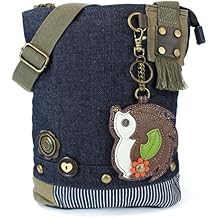 CHALA Patch Crossbody Bag-Hedgehog Deep Blue