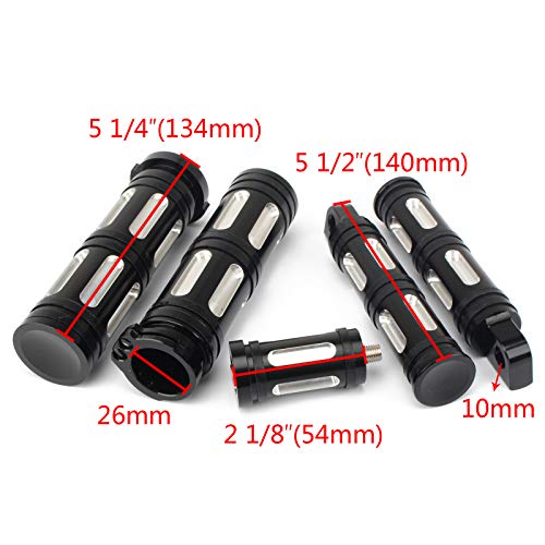 1Inch 25mm Motorcycle Handlebar Hand Grips Foot Pegs Shifter Peg For Touring Electra Glide Dyna Bad Boy Softail Sportster VRSC