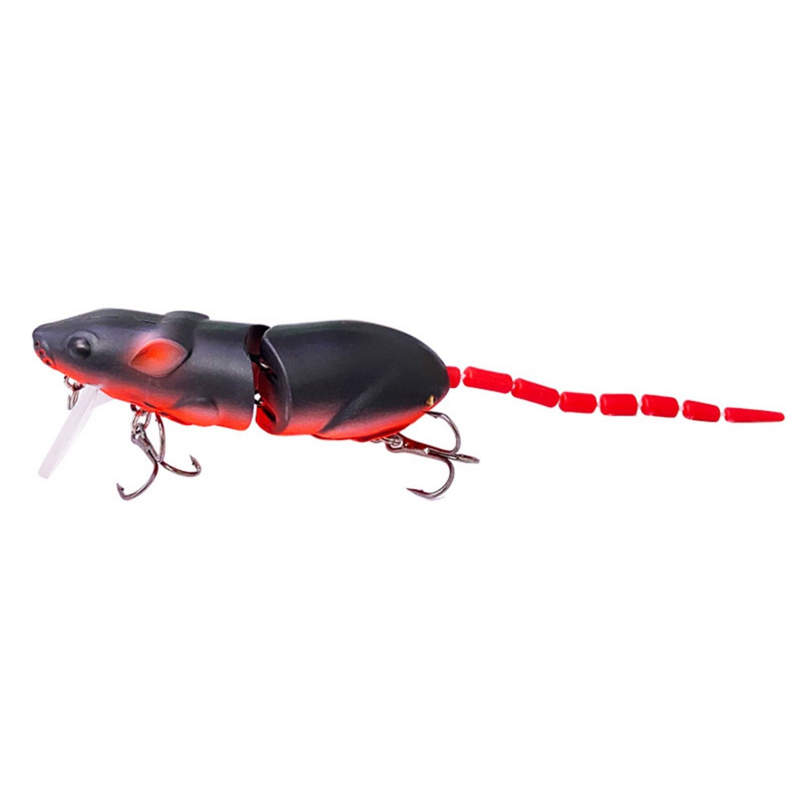 QIAOLIDA Realistic Lures Floating Baits Mimicking Rodents Movement Ideal For Topwater Strikes On Fish Hard Baits 8Cm