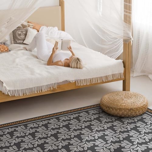 Tapis en vinyle PVC rectangle 80x120 entretien facile - 4