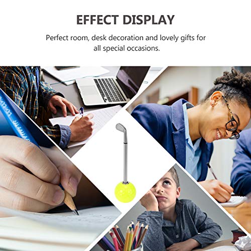 ABOOFAN Caneta de clube de golfe 2PCS Caneta esferográfica criativa Caneta esferográfica de golfe pa