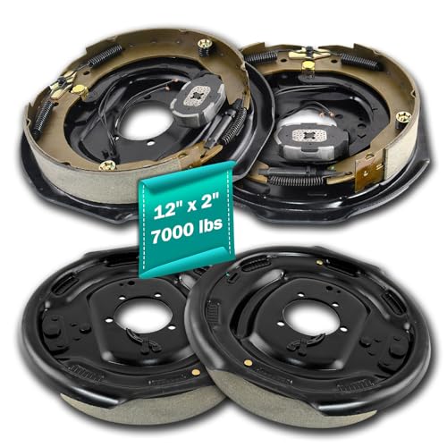 JADODE 12" Electric Trailer Brake Assembly for 7000 lbs Axles