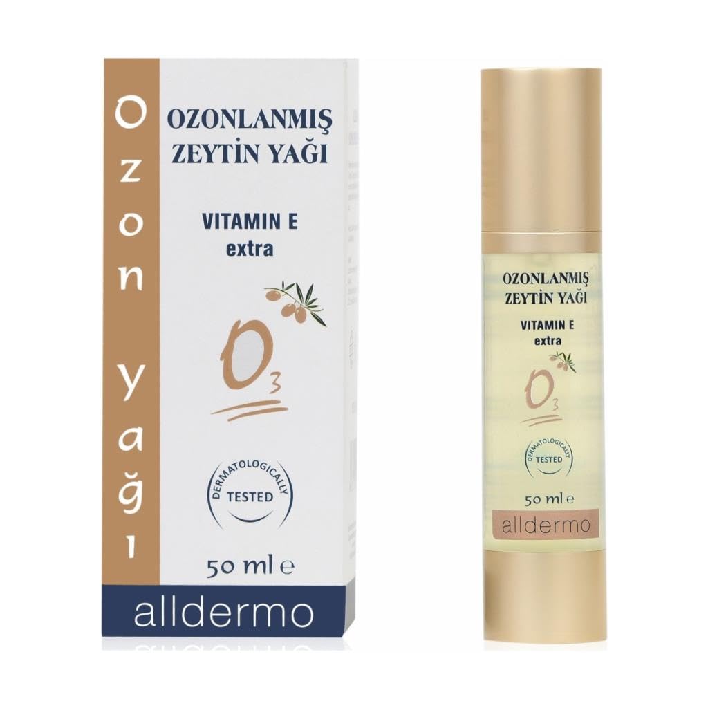Alldermo Ozonlanmış Zeytinyağı Ozon Yağı 50 ml