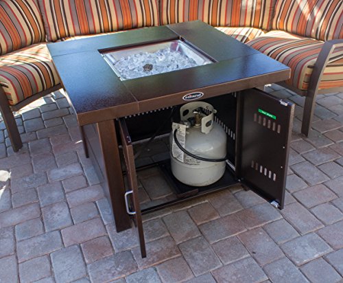 Hiland GS-F-PC Propane Fire Pit, 40,000 Btu thumb #3