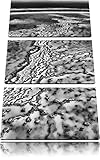 Pixxprint Wunderschöne Ozean Riffe, Leinwandbild 3 Teilig, 