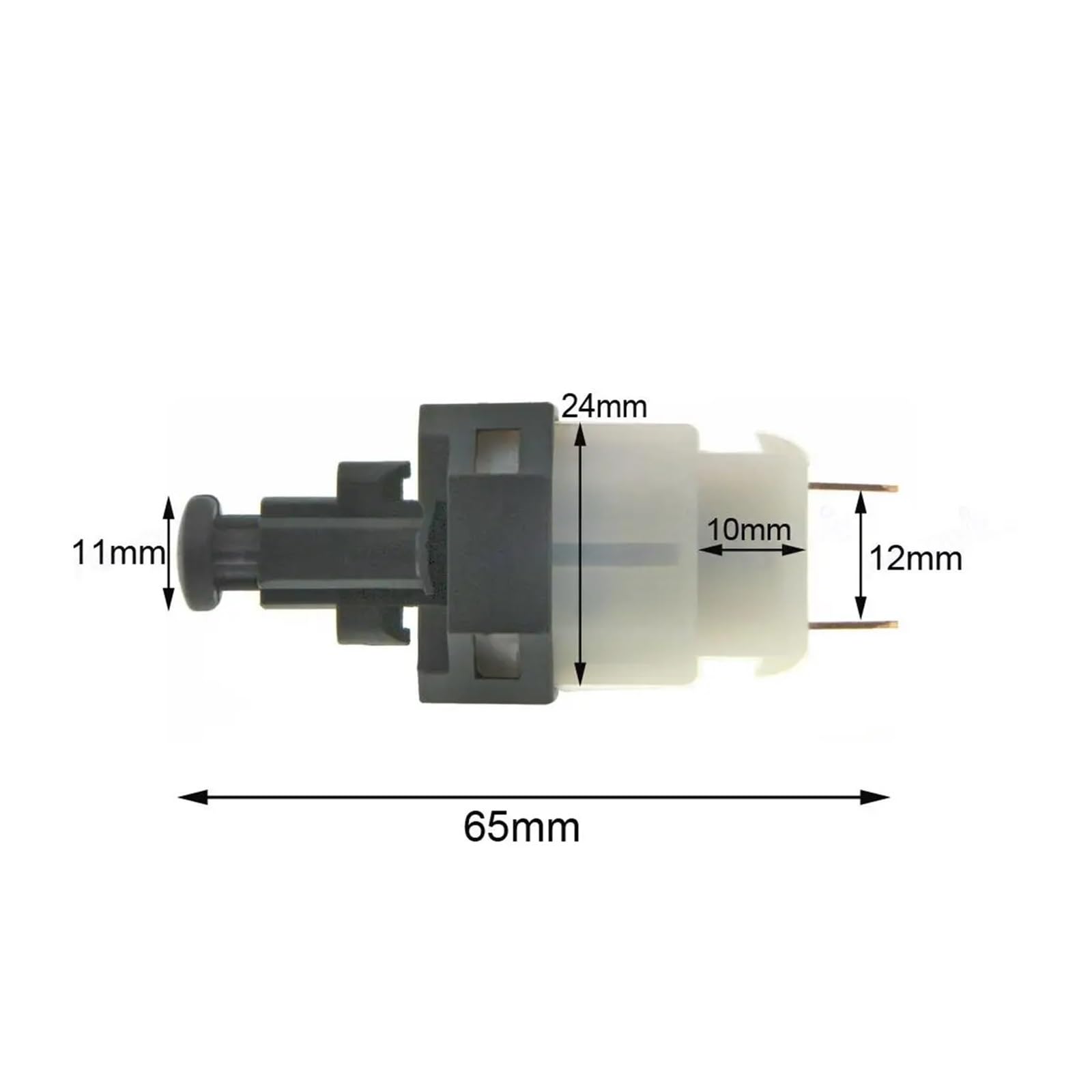 Interruptor de luz de Freno de 2 Pines, luz de Parada y Marcha atrás para GM, Opel, Daewoo, Calibra Vectra Lanos (96212027).
