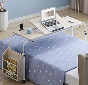 Sgenee CWEIZ381652 Stolik Przyłóżkowy Regulowany