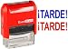 Spanish Teacher Stamp - TARDE!