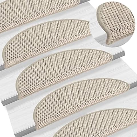 vidaXL Alfombrilla Autoadhesiva Escalera Cover