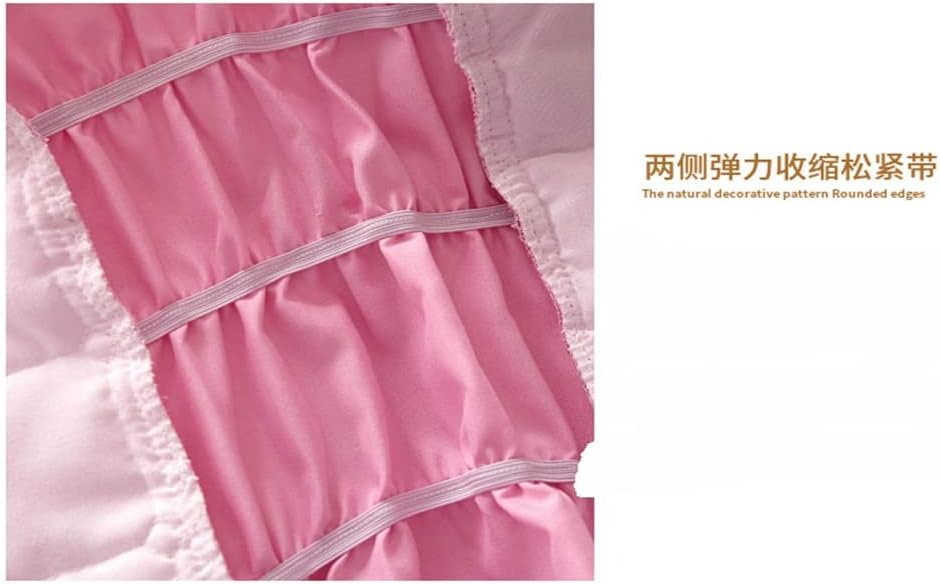 Headboard Cover Bed Back Sided Soft Quilted All-Inclusive Thickened Cotton Lace Side(W210cm x H65cm)