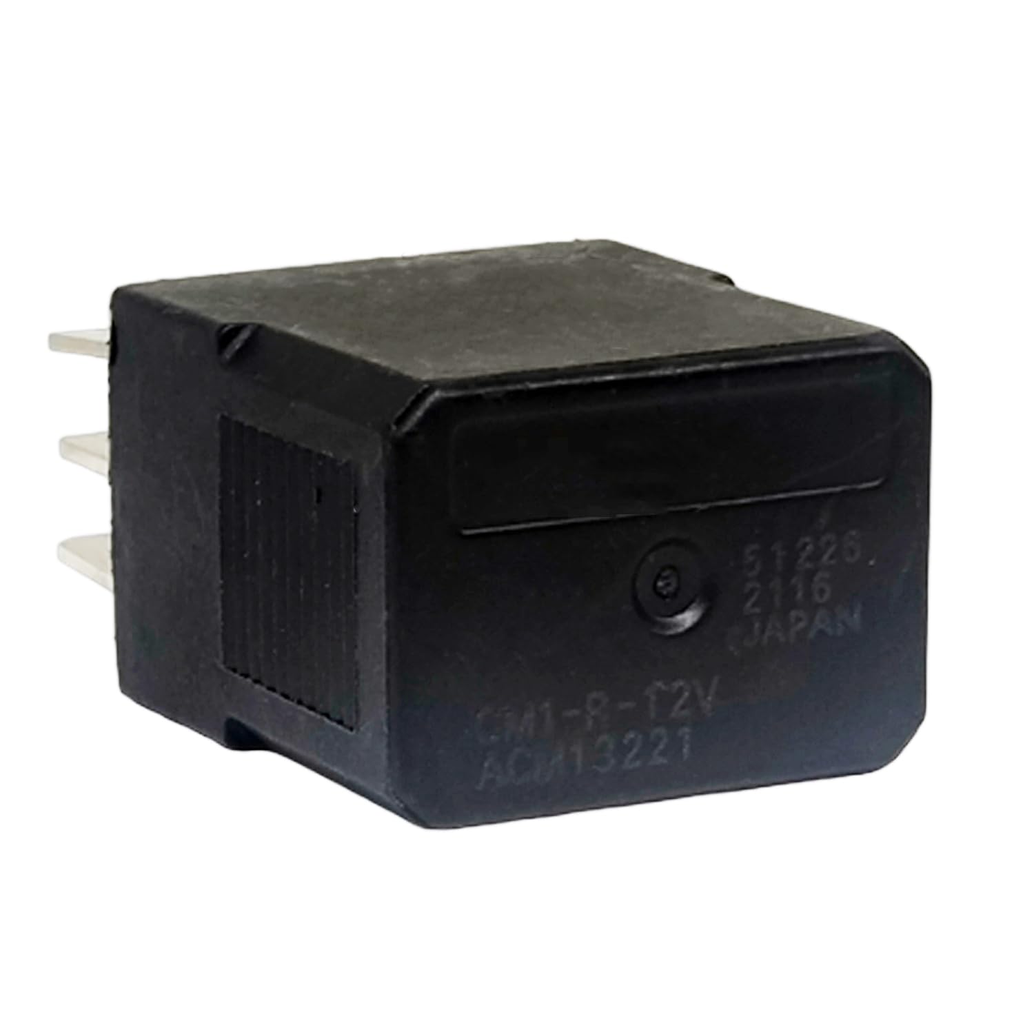 CM1-R-12V ACM13221 - Set di 2 relè Micro-ISO Automotive 12 V DC 35 A 5 pin 4133-S-DC12V-C-R-ZZ, connessione rapida