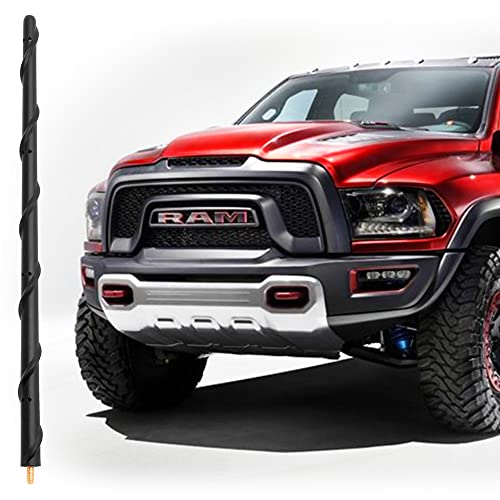 13 Inch Antenna Compatible with Dodge RAM 1500 2500 3500 Ford F150 Accessories Replcement Pickup Truck Short Antenna