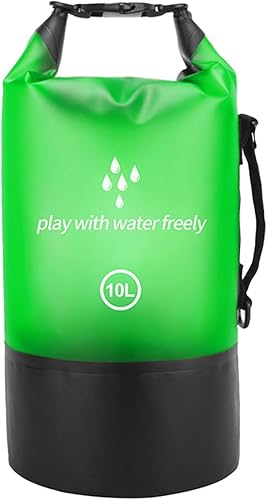 Bolsa seca impermeable para mujeres y hombres, 5L10L20L, ligera, pequeña, bolsa de almacenamiento para kayak, flotación, barco, campamento, tabla de