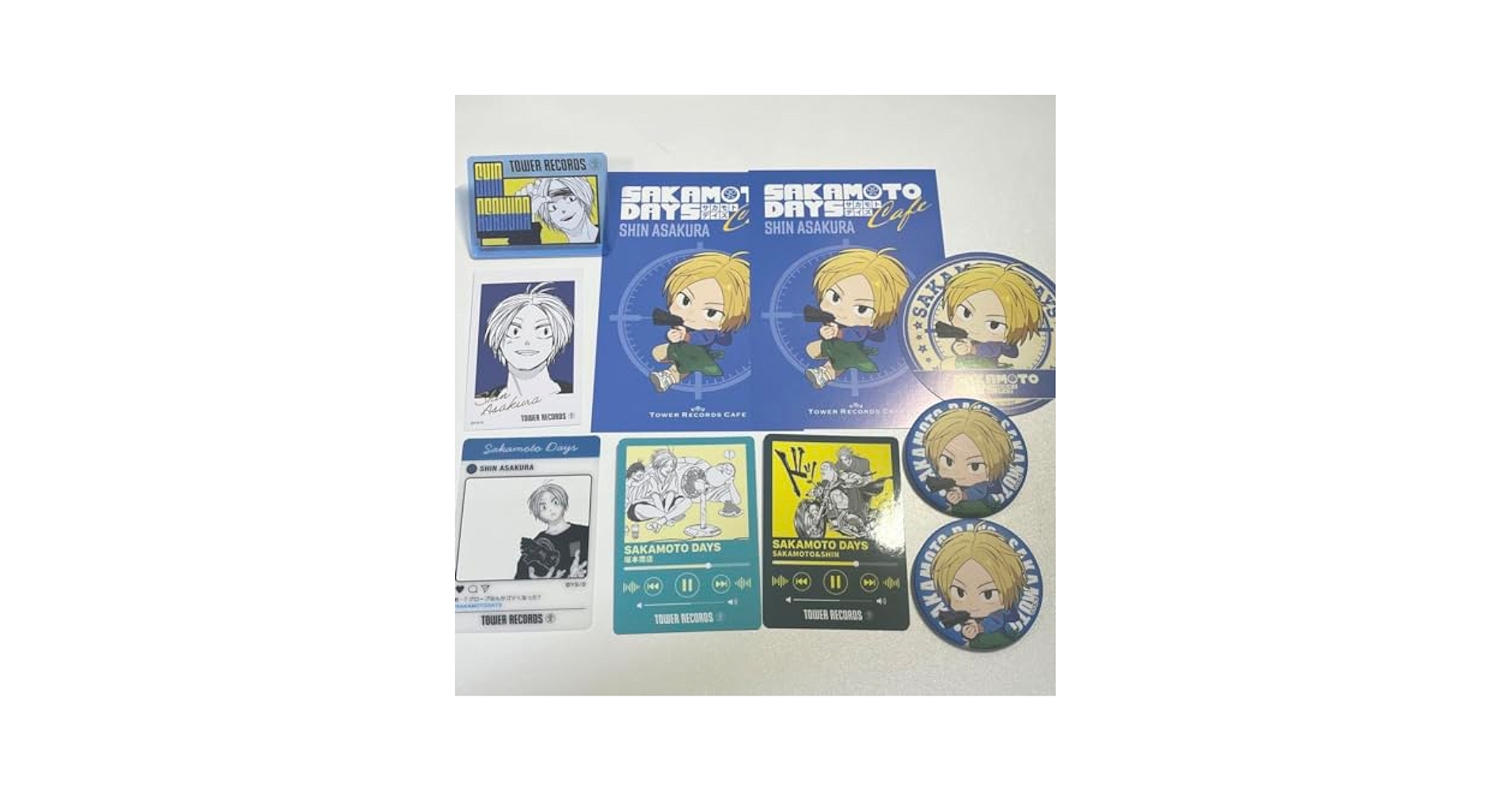 サカモトデイズ SAKAMOTO DAYS タワレコカフェ 朝倉シン TV