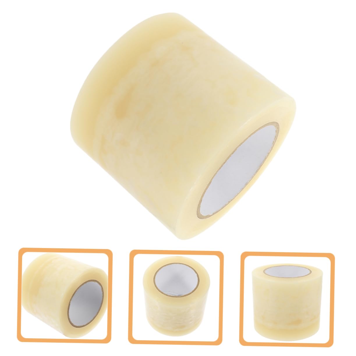 Toddmomy 4rollos Cinta De Reparación para Invernaderos Adhesiva y Transparente De Longitud para Sellar Daños Plásticos y Toldos
