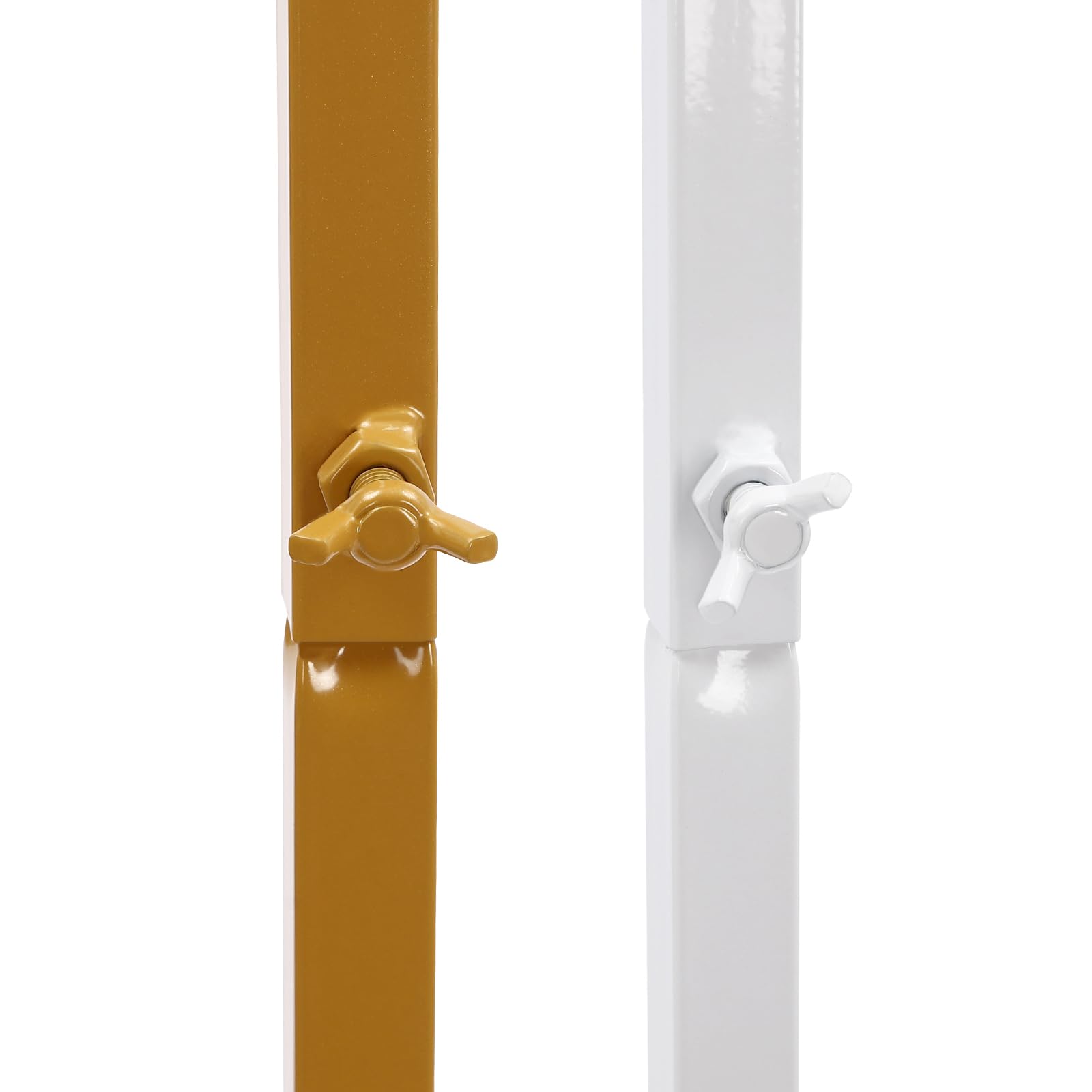 Metalowy zestaw łuku balonowego, łuk weselny, łuk ślubny, łuk ślubny, łuk balonowy, 1 x 2 m, girlanda na wesele, stojak, dekoracja na przyjęcie urodzinowe (biały)