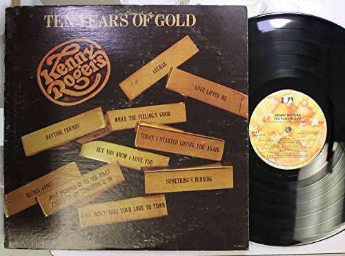 Vinilo Kenny Rogers Ten Years Of Gold United Artists Records UAS 30 143 XOT