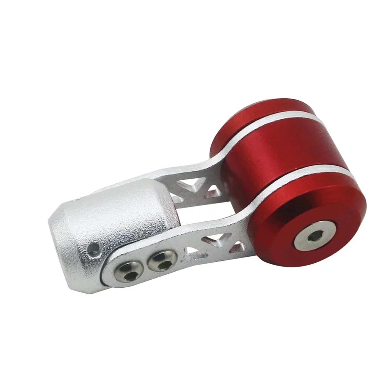 Jxewmtmc Red Auto Universal Manual Cars Metal Gear Shift Knob Lever Stalls Stick Handball Head With Gear Stick Shift Cover(Red)