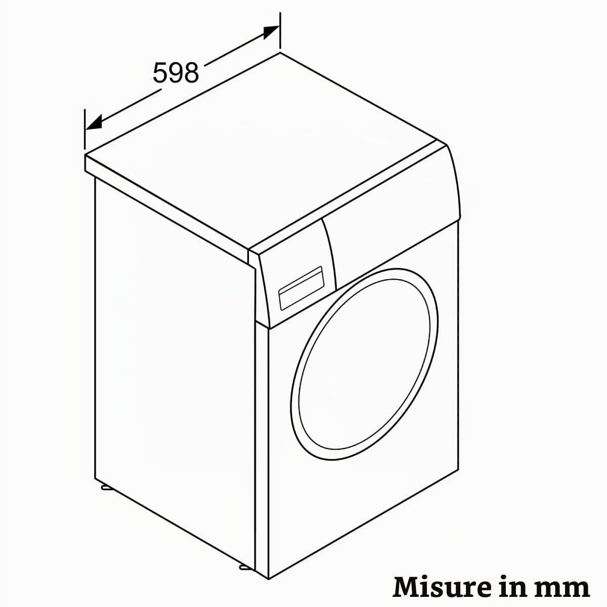 Lavatrice Bosch WGE03200ES 8 kg 1200 giri/min Bianco
