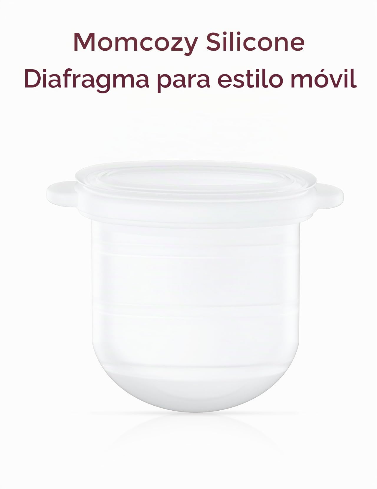 Momcozy Mobile Style | M6 Diafragma, Accesorios de Repuesto Originales para el Extractor de Leche Mobile Style | M6, 2 Piezas