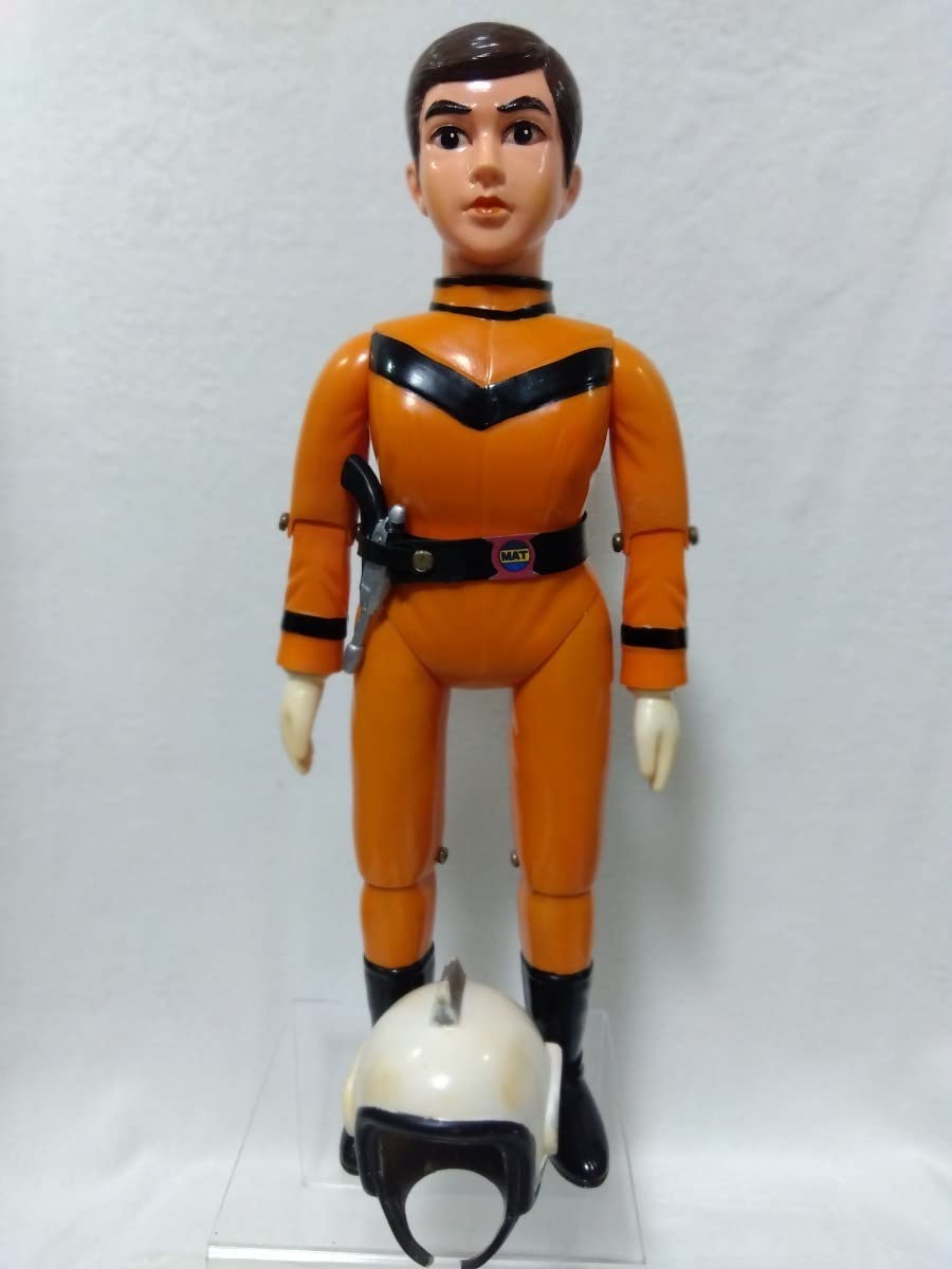 Amazon.co.jp: デラックス マット隊員 可動 ソフビ DX MAT隊員 当時物