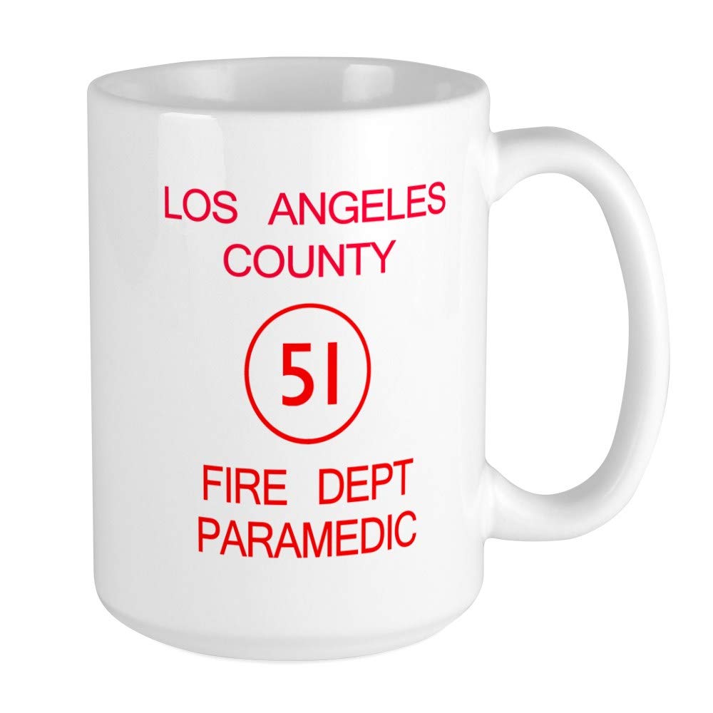 CafePressEmergency Squad 51 Large Mug 15 oz (444 ml) Ceramic Coffee Mug