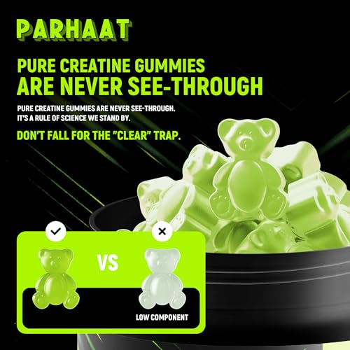 Image of NSF Certified Creatine Gummy - Creatine Monohydrate Gummies 5g for Men & Women - Boost Focus,Strength, and Endurance, Vegan, Gluten-Free, Non-GMO, 2.5 Gram Creatine per Gummy (Apple 90 ct)