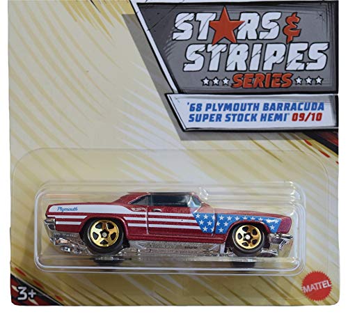 Hot Wheels 1:64 Barracuda Super Stock Hemi rojo miniatura 2