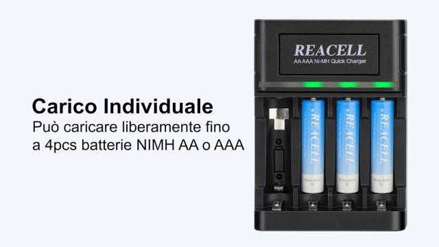 Caricabatterie Per Pile AA AAA 8 Slot - Schermo LCD E Ricarica Rapida USB - Foto 9