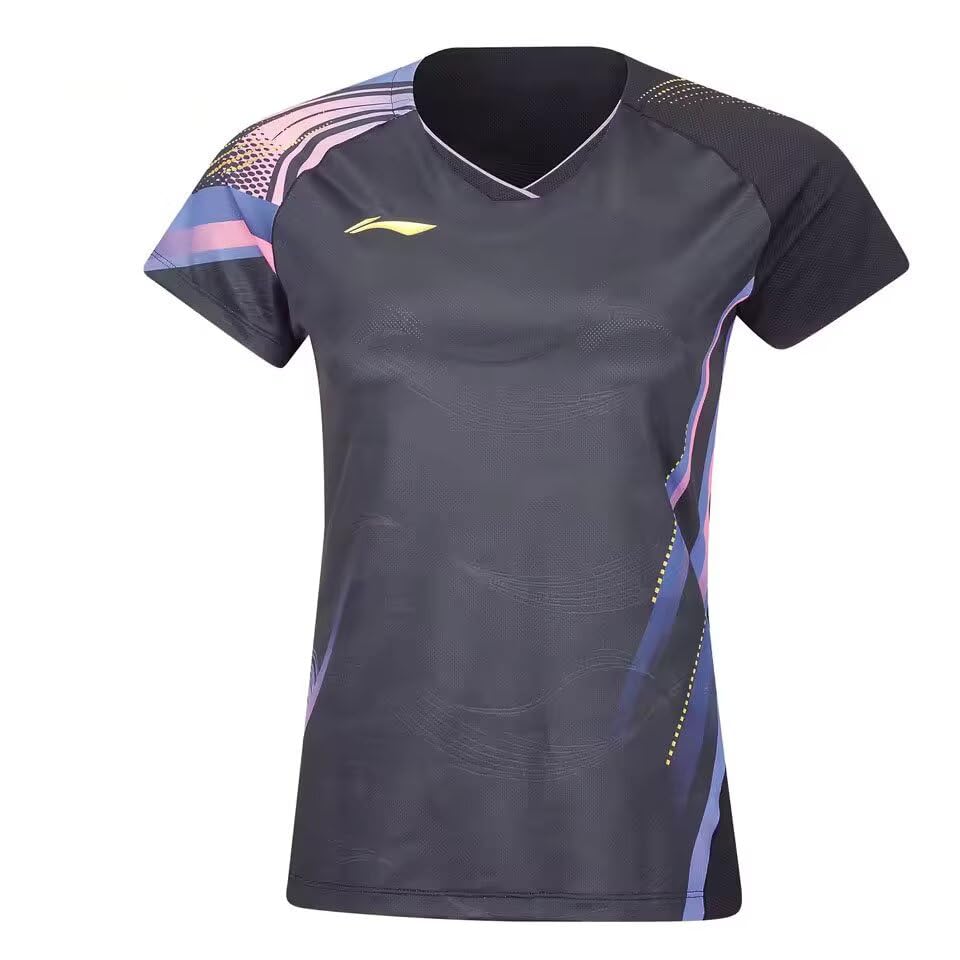 Badminton Series Women's Ice-Cool Comfortable Moisture-Wicking Short-Sleeve T-Shirt AAYV146