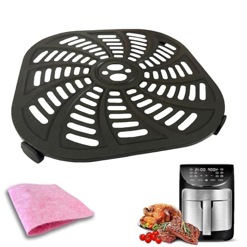 Gourmia 7QT Air Fryer Grill Pan &ndash; Nonstick Dishwasher Safe