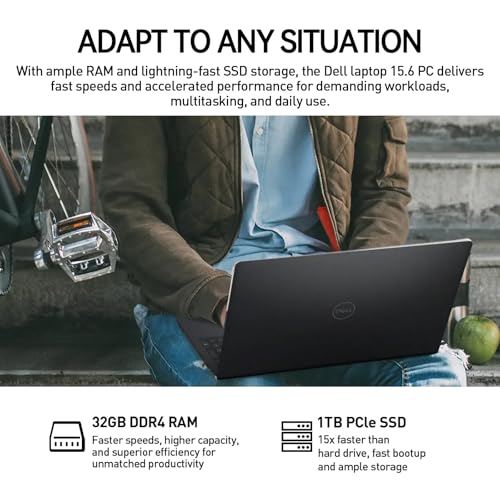 Image of Dell Inspiron 15 3000 Touchscreen Laptop Computer, 15.6 inch FHD IPS Touch Screen Business Laptop PC, 13th Gen Intel 10-Core i5, Windows 11 Pro | 10-Key Number Pad| 32GB RAM 1TB SSD