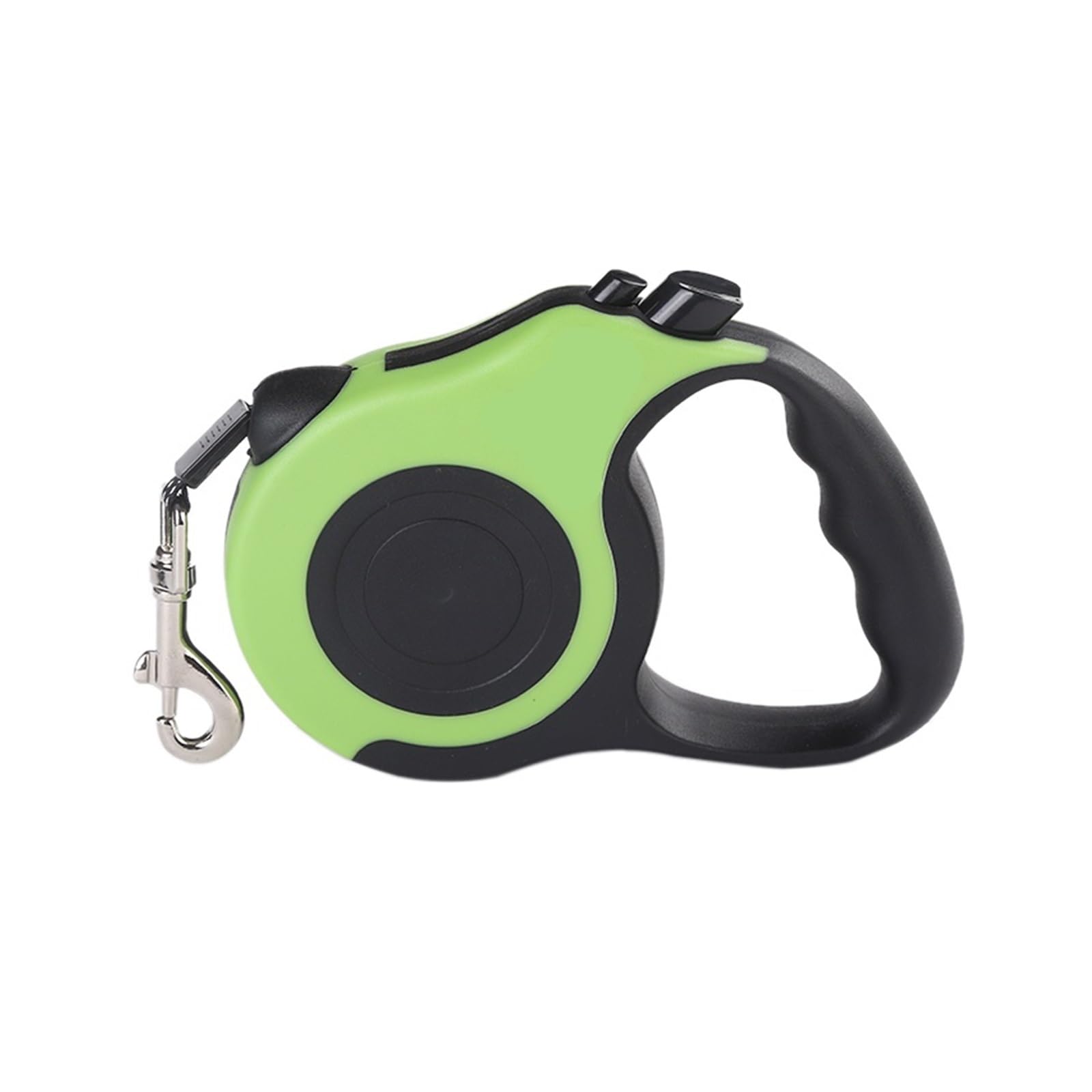 Laisse rétractable pour petit chien vert de 3m | Enrouleur automatique