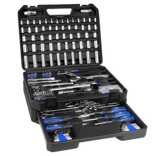 Prostormer-279-Piece-Mechanics-Tool-Set-with-Toolbox-Blue Prostormer 279-Piece Mechanics Tool Set with Toolbox, Blue - Image 1