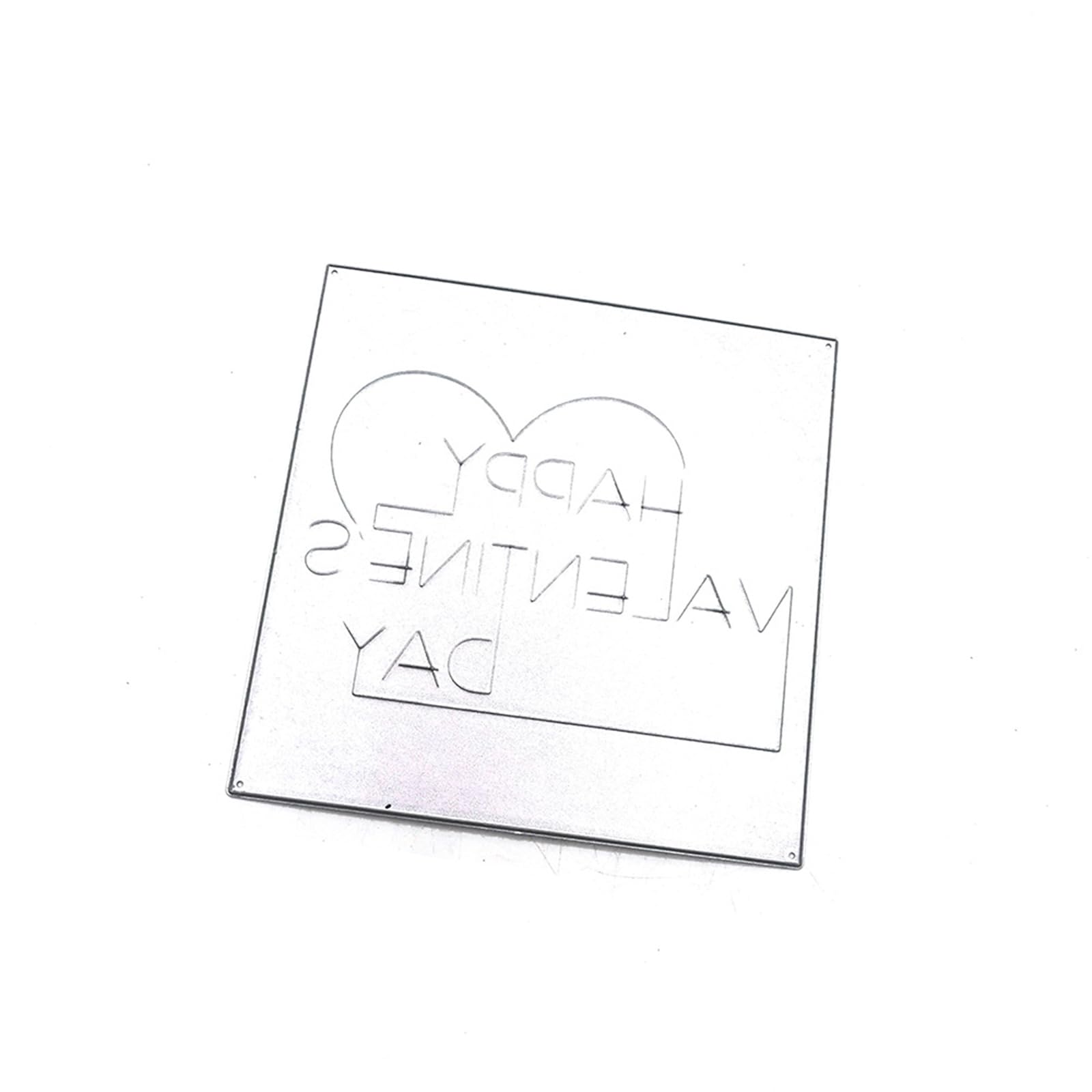 Tsophreniq Happy Valentine ' s Day Cutting Dies Embossing Stencils Metal Die Cuts for Scrapbooking Card Making Decorations Happy Valentine ' s Day Cutting Dies Metal Die Cuts for Album Cards Making
