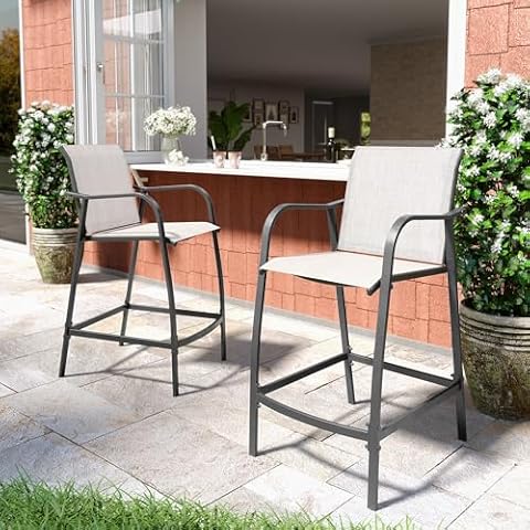 VredHom Outdoor Metal Bar Stools Cover